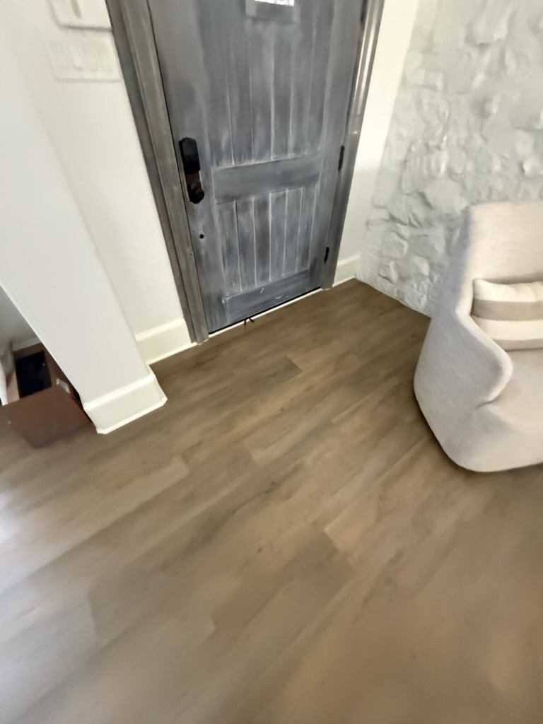 Entryway remodel project representing residential client satisfaction in North Texas