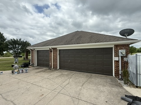Garage Exterior Painting - Apex Point Services Rockwall TX