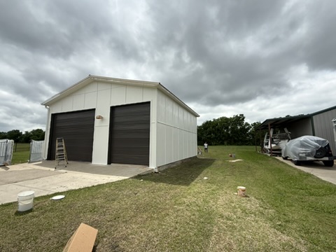 Metal Shop Build - Apex Point Services Rockwall TX